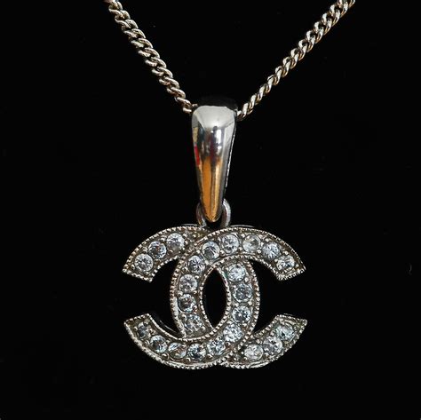 imitation diamontr chanel necklaces|chanel jewelry identification.